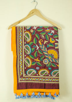 Life and its Meaning Pure Silk Dupatta