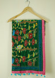 "Phool Chusni" Motiff Pure Silk Dupatta