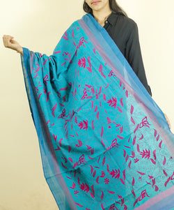 Puneri Cotton Sea thread work Dupatta
