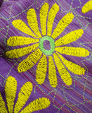 Yellow Daisy on Pure Cotton Dupatta