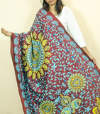 The Circle of Life - Pure Silk Dupatta