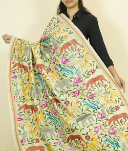 Indian Jungle Pure Silk Dupatta
