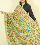 Pure Sillk FLoral Work Dupatta