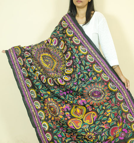 The Circle of Life - Pure Silk Dupatta