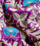 "Blue Bells" Pure Silk Dupatta