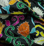 Pure Silk Black Silken Dream Dupatta