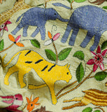 The Wild on Pure Silk Dupatta